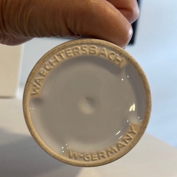 Waechtersbach Vintage White and Red Mug with Clothesline Design West Germany - Picture 4 of 8